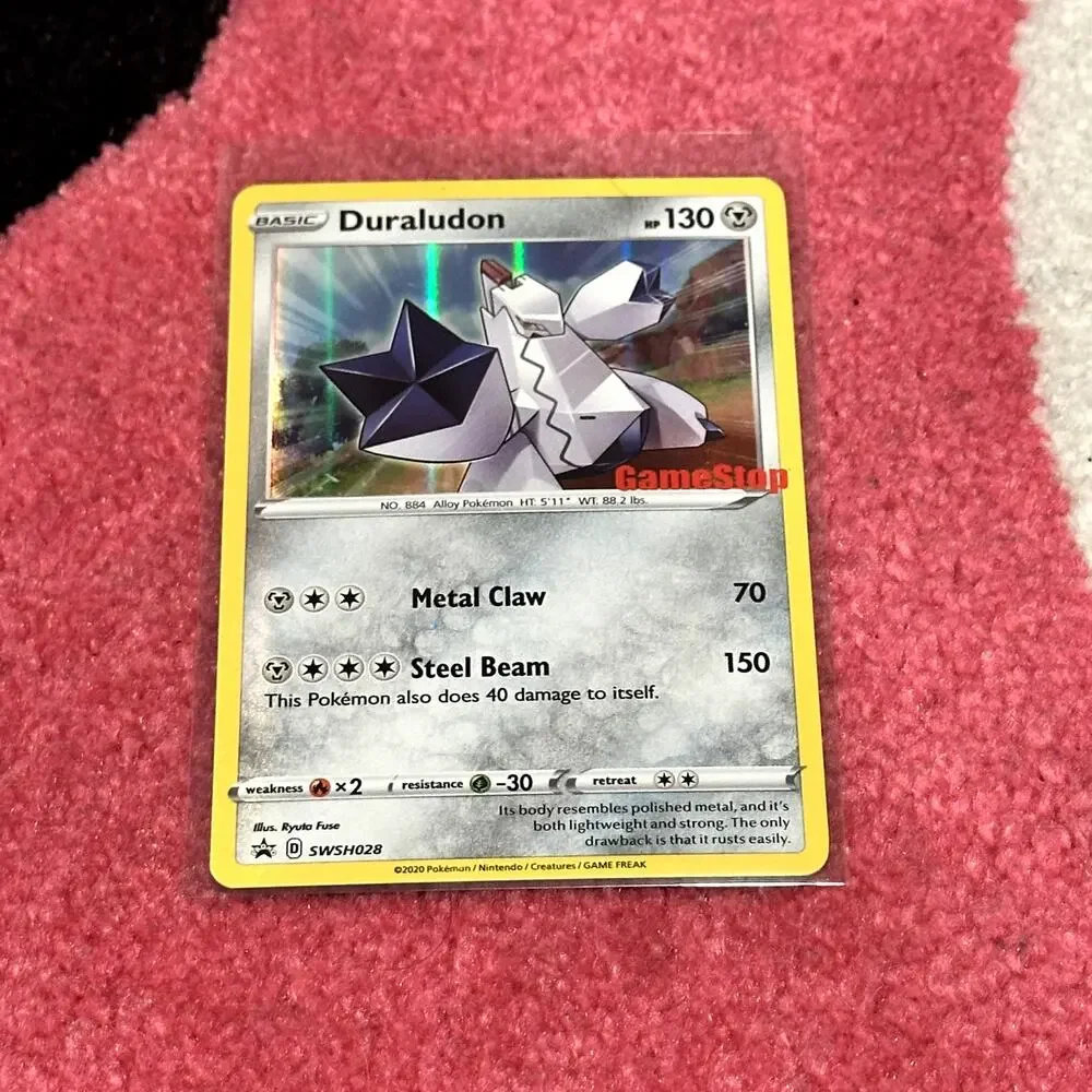 Duraludon #SWSH028 – Pokémon Promo – Stamped Holo – As Pictured